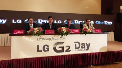 معرفی گوشی LG G2 در هتل آزادی تهران