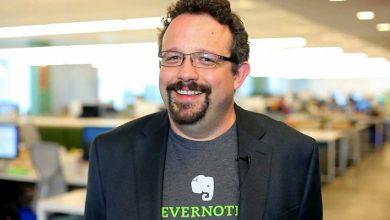 مدیرعامل استارتاپ ۱ میلیارد دلاری Evernote کناره‌گیری می‌کند