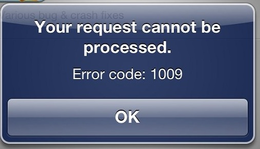 پاسخ اپل به آی تی ایران در باره Error 1009