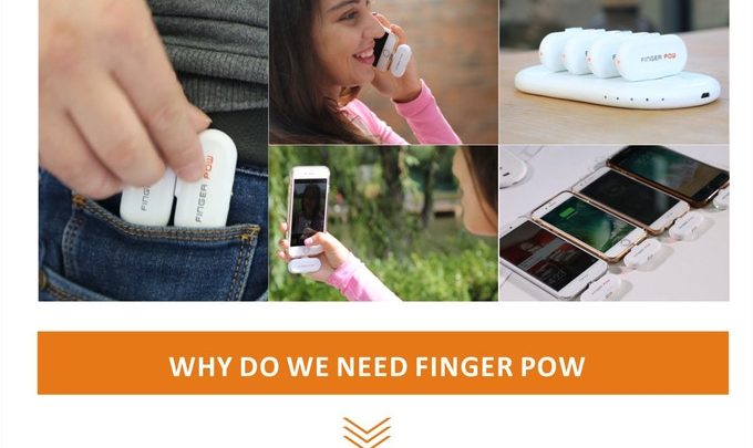 Finger Pow؛ شارژر آهنربایی برای آیفون