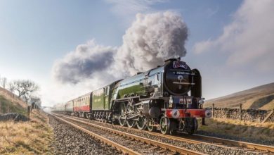 سفر سه‌روزه قطار بخار انگلیسی پس از 50 سال
