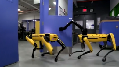 احترام گذاشتن روبات جدید بوستون داینامیکس+ویدیو