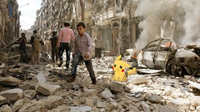 پوکیمون‌ها در قاب تلخ سوریه