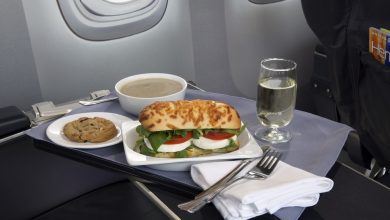 ۵ چیزی که نباید در هواپیما بخورید