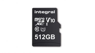عرضه اولین کارت  microSD با ظرفیت 512 گیگابایت
