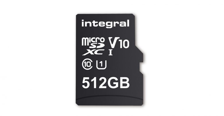 عرضه اولین کارت  microSD با ظرفیت 512 گیگابایت