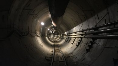 افتتاح تونل زیرزمینی شرکت Boring در لس آنجلس