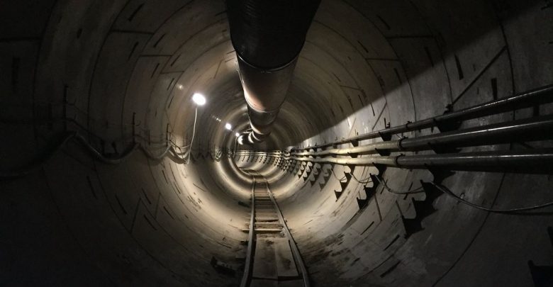 افتتاح تونل زیرزمینی شرکت Boring در لس آنجلس