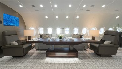 قصرهای در پرواز، نمای داخلی هواپیماهای VIP