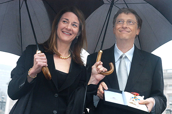 بیل و ملیندا گیتس به‌دنبال مبارزه با ویروس ایدز