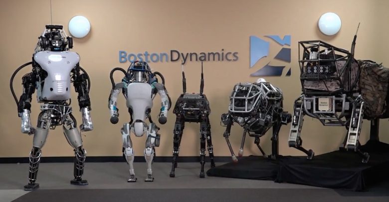 روبات بوستون داینامیکس 2017