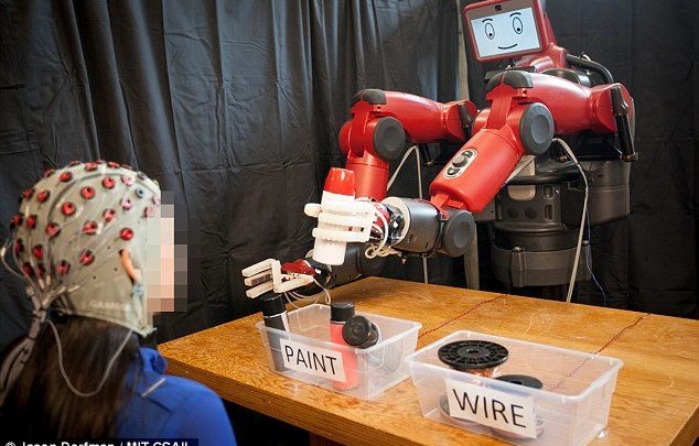 روباتی که از ذهن انسان دستور می‌گیرد +ویدئو