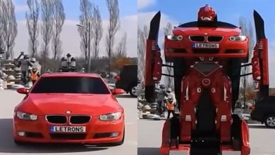 تبدیل BMW به روبات