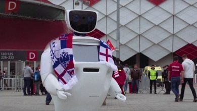 روبات محافظ مردم در جام‌ جهانی