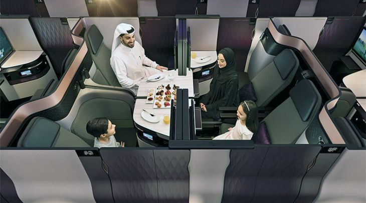 کابین جدید کلاس بیزنس هواپیمایی قطر