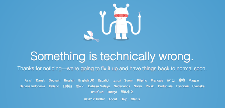 توییتر در برخی کشورها قطع شد