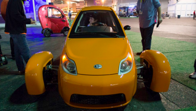 عجیب‌ترین خودروی نمایشگاه CES 2015