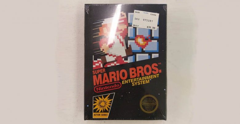 نسخه قدیمی ماریو در مزایده فروخته شد