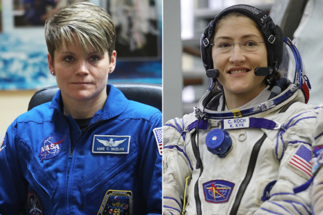 Anne McClain وChristina Koch ، اولین ماموریت تیم زنانه برای پیاده روی فضایی ناسا