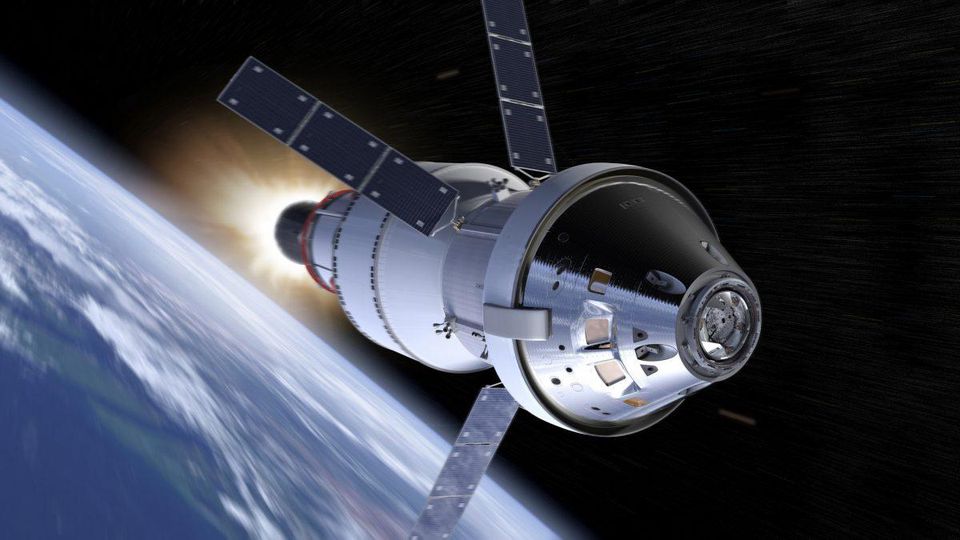 فضاپیمای اوریون برای اولین بار بعد از ماموریت آپولو، قرار است انسان را به مدار ماه بفرستد.