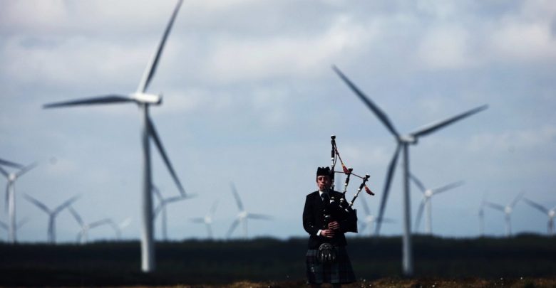 تولید دو برابر برق مورد نیاز خانه‌های اسکاتلند از طریق توربین‌های بادی