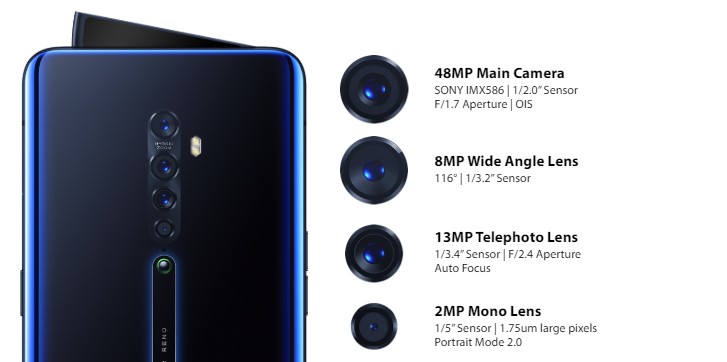 معرفی سه گوشی جدید شرکت Oppo مجهز به چهار دوربین