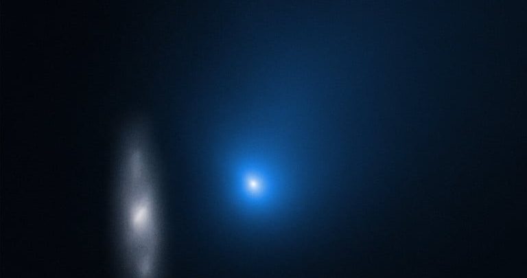 تصاویر تلسکوپ هابل از ورود مهمان ناخوانده به منظومه شمسی