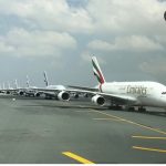 متوقف شدن هواپیمای A380 امارات در فرودگاه دوبی به دنبال ویروس کرونا