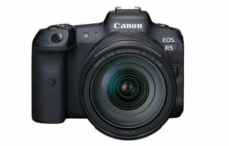 پیشرفته ترین دوربین بدون آینه کانن به نام EOS R5 معرفی شد