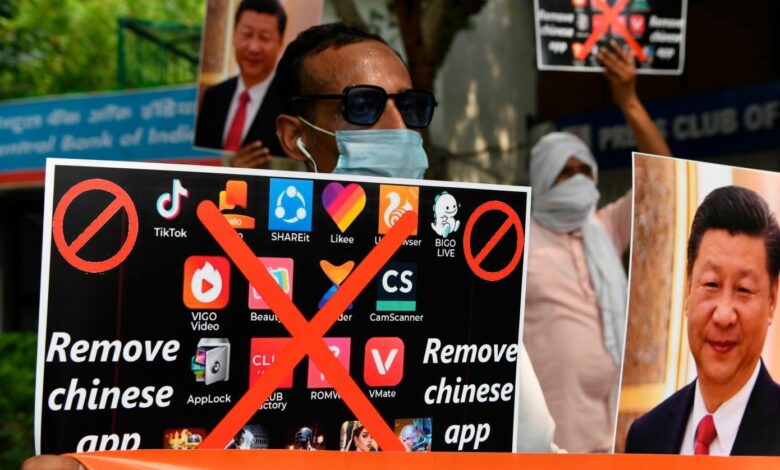 مسدود شدن 59 اپلیکیشن چینی در هند توسط گوگل و اپل