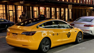 تسلا مدل 3 به عنوان اولین تاکسی زرد الکتریکی وارد نیویورک شد