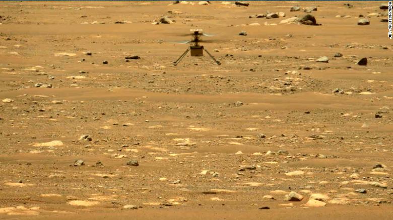 دومین پرواز موفقیت‌آمیز هلیکوپتر ناسا در مریخ