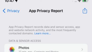 نحوه استفاده از قابلیت جدید App Privacy Report در گوشی‌های آیفون