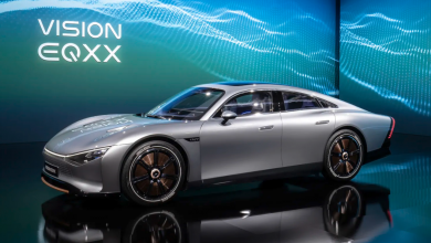 خودروی مفهومی‌ الکتریکی مرسدس بنز ویژن EQXX معرفی شد