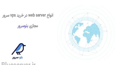 انواع web server در خرید vps سرور مجازی بلوسرور