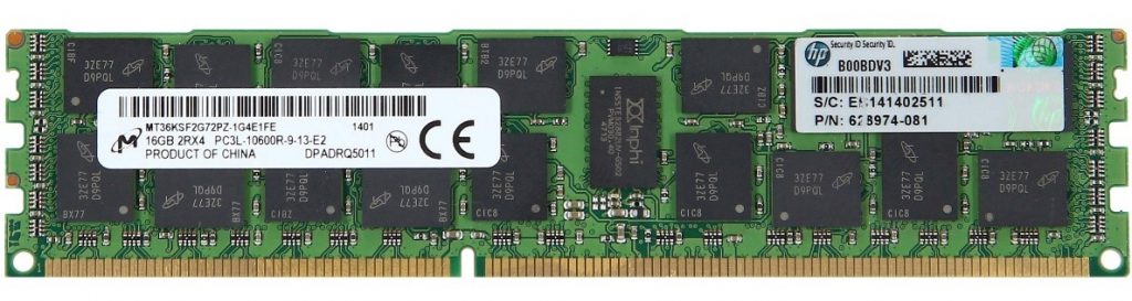 رم سرور 16GB PC3-10600