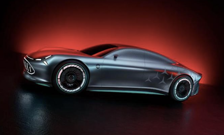 خودروی الکتریکی مفهو‌می‌ مرسدس بنز Vision AMG رونمایی شد