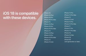 iOS 18 رسماً عرضه شد؛ همه چیز درباره آیفون‌های پشتیبانی‌شده و ویژگی‌های جدید