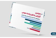 سومین گزارش جامع روابط عمومی تریبون منتشر شد
