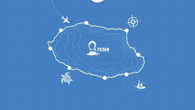 بلو، حامی ماراتن بزرگ کیش شد