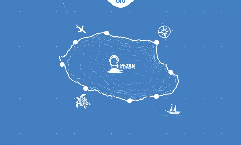 بلو، حامی ماراتن بزرگ کیش شد