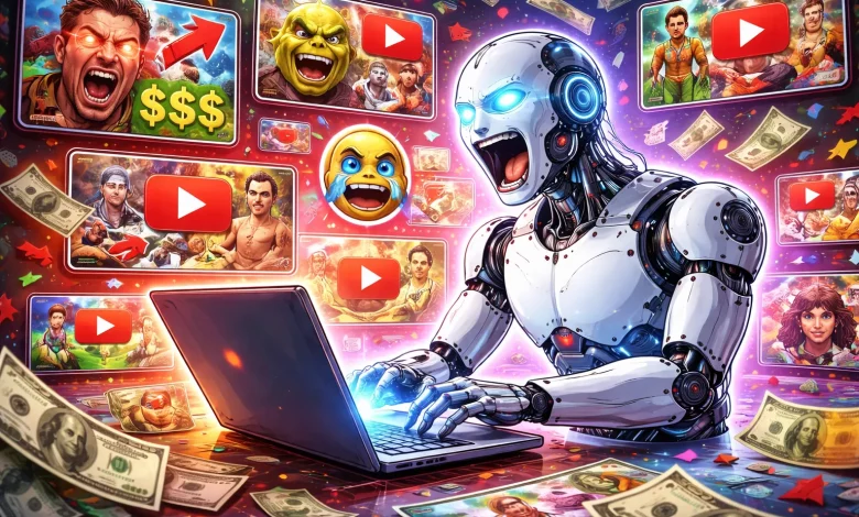 محتوای بیکیفیت هوش مصنوعی ۲۰٪ از فید یوتیوب را پر کرده است