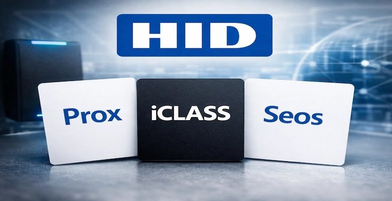 تفاوت کارت HID Prox، HID iCLASS و کارت HID Seos چیست؟