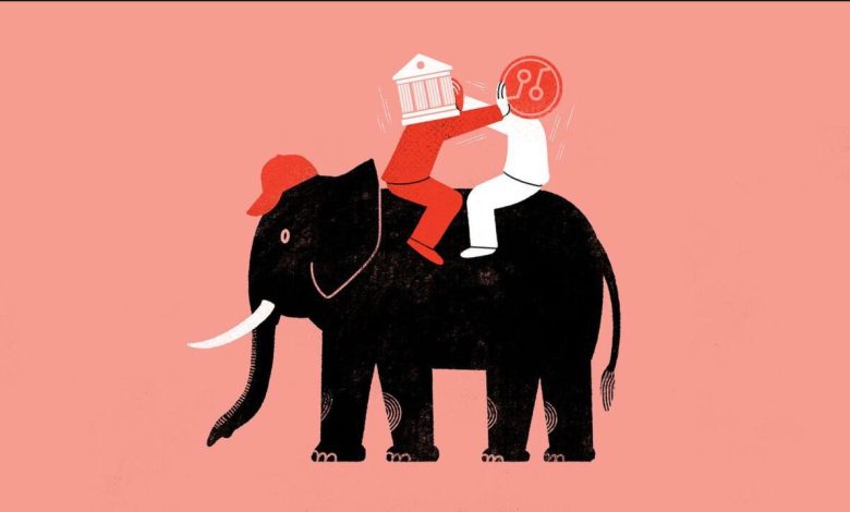 صنعت کریپتو بانک‌ها را تهدید می‌کند