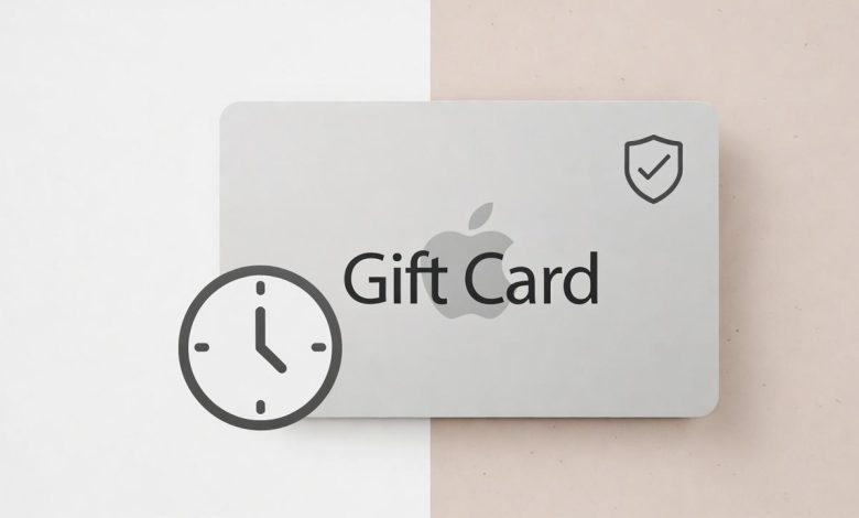 آیا گیفت کارت اپل تاریخ انقضا دارد؟