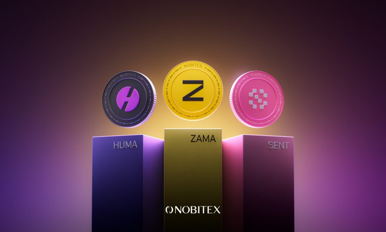 رمزارزهای سنشنت، زاما و هوما فایننس در نوبیتکس لیست شد
