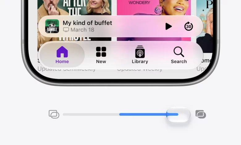 اپل طراحی بحثبرانگیز Liquid Glass را در iOS 27 اصلاح میکند