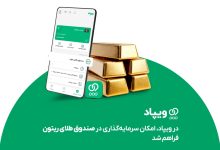 در ویپاد، امکان سرمایه‌گذاری در صندوق طلای ریتون فراهم شد