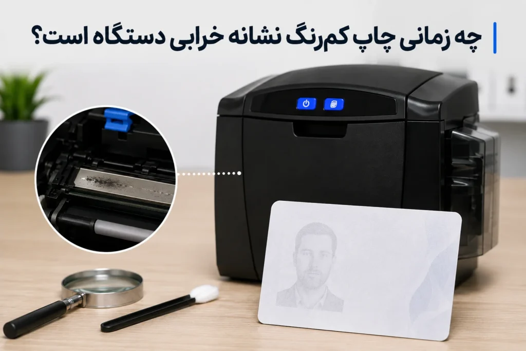چه زمانی چاپ کمرنگ نشانه خرابی دستگاه است؟