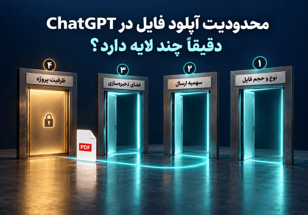 محدودیت آپلود فایل